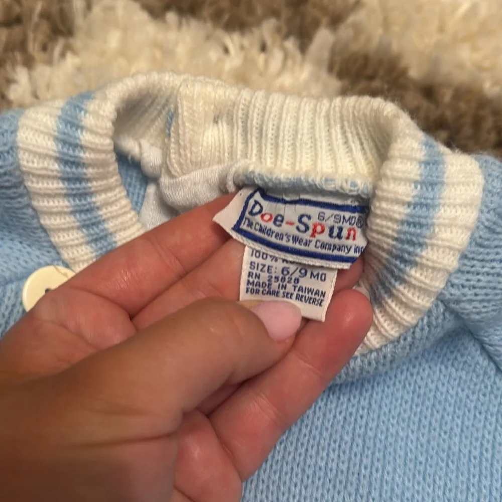 Doe Spun Vintage Knit Baby Outfit